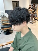 ネオリーブ クーロ メゾン 横浜(Neolive curro Maison)&nbsp;韓国マッシュ　波巻きツイストスパイラル[メンズ]