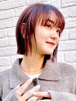 セイドット オモテサンドウ(Say. omotesando) Say.イメチェンショートボブ外ハネボブ美髪ワイドバング暖色青山