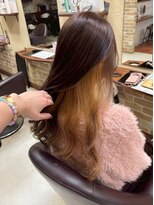 セットアップ 倉敷美和店(SET-UP) 韓国風ロングヘア/インナーカラー/大人可愛い/くびれヘア