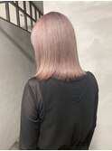 【viewt hair】ピンクベージュ × ミルクティーベージュ