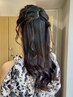【お得！】プルエクステ10本＋簡単なヘアセット付き