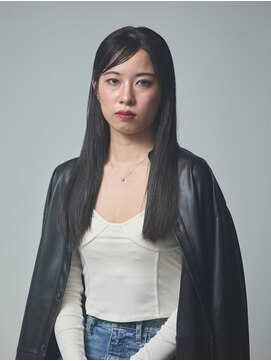 キコエル 三軒茶屋(kikoeru) タイトストレート透け感ブラック