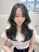 ノエシキカ(noe sikika) ミディアムヘア/暗めカラー/グランマッシュ/栄a49