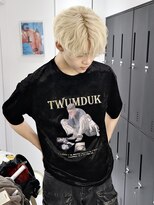 メンズペレ 渋谷(MEN'S PELE)&nbsp;MEN’S HAIR/サーフカール/刈り上げセンターパート/渋谷