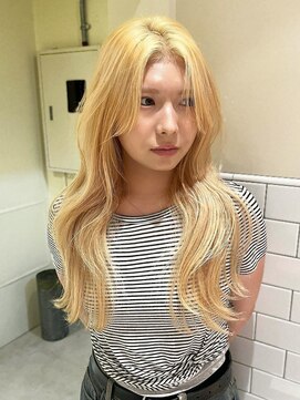 カンナ オーガニック ヘアデザイン(CANNA ORGANIC & HAIR DESIGN) 抜きっぱなしブロンド×レイヤーカット