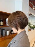 ショートボブ+髪質改善