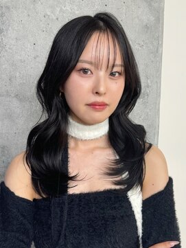 ミリ(mm) 王道可愛い♪くびれヘア×透明感たっぷりグレージュ/10代20代