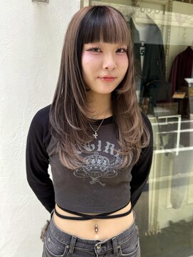 ロチカバイドールヘアー 心斎橋(Rotika by Doll hair) grayとBlackのデザインカラー☆