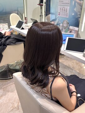 ケンジ 平塚 アネッタ(KENJE annetta) 【ワンカラー】ラベンダーブラウン