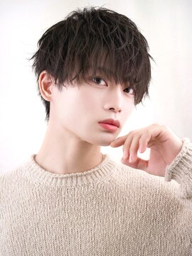 ゼロ 渋谷(XeRo) 爽やかラウンドマッシュ【緩め無造作パーマ】