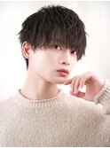 爽やかラウンドマッシュ【緩め無造作パーマ】