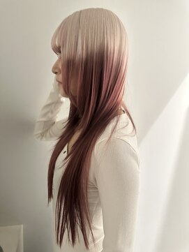 ワンカラー/ブリーチカラー/髪質改善/ハイトーンカラー