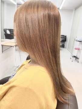 ブリーチ無しハイトーンカラー