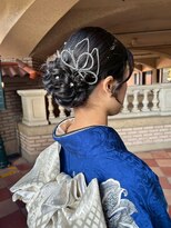 ラ シェンテ 宝塚(La Sente) アップシニヨンスタイル