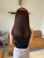 アフェクションカナヤマ(AffECTION kanayama)&nbsp;韓国　ワンホン　艶カラー　髪質改善　レイヤーカット