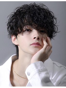 アストラ(ASTRA) MEN’S HAIR/波巻きツイストスパイラル/リバースセンターパート