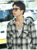 ニュアンスパーマ/波巻きツイストスパイラル[新宿/メンズ/men's]