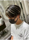 ハイライトxメンズパーマ