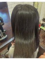 サロウィン 名古屋本山店(SALOWIN)&nbsp;頭のボリュームをしっかり押さえるサラサラストレート/HIDE