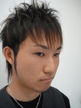 ヘアースペース ルーシー(hair space Rucy) ☆ショートウルフのスパイキー２ブロック☆