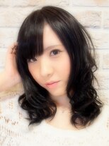 ヘアーデザイン リント(hair design Rinto) 石原さとみ風美人すぎる黒髪ナチュラルロングヘアスタイル