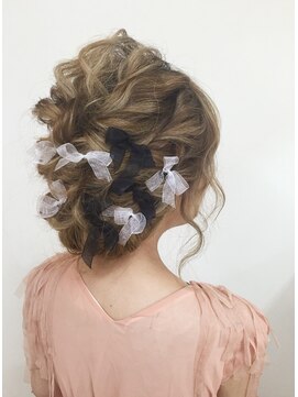 ヘアーセットサロン ピンキー(Hairset Salon Pinky) Pinky*チュ-ルリボン