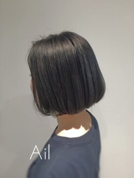 エイル(Ail) Ail style　ノーブルショート前下がりボブワンカール