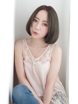 プロートン Prooton 大人グレージュ×まとまりボブ