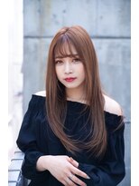 エイミー(Aimee)&nbsp;Aimee 艶髪ストレート×ジンジャーグレージュ