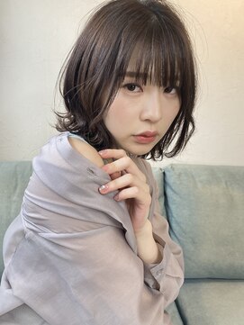 ケリー バイ リアンジュ 茅ヶ崎(Kelly by Reange) 外ハネふんわりボブ