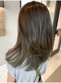 【EIGHT上尾】お客様スタイル_デザインカラー_ロング