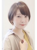 30代40代の大人女性におすすめお手入れ簡単ショートボブ　川口