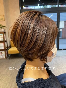 アフロート ショウナン(AFLOAT SHONAN) 短すぎないショートボブ{湘南/藤沢}