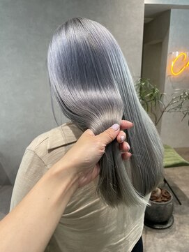 ゼスト クレス(ZEST Cres) 【cres奈佳子】ホワイトシルバーカラー