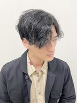 ヨシザワインク ハコザキ 水天宮前 日本橋人形町(YOSHIZAWA Inc.HAKOZAKI)&nbsp;前下がり/ミディアム/刈り上げ/スパイラルパーマ/大人/モテ髪