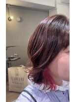 エソラ&nbsp;キュート系インナーカラー