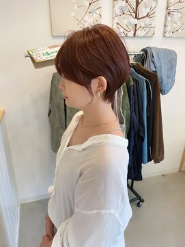 ジジ チーク 栃木(Gigi cheek) くびれショート×やわらかラベンダーカラー！◎