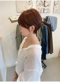 くびれショート×やわらかラベンダーカラー!◎