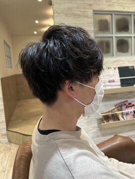 ラボヌールヘアー 宇都宮店(La Bonheur hair) メンズパーマスタイル♪【宇都宮駅/インナーカラー】