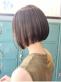 ACE 横浜 マロングレージュ×シルエット重視ボブ!