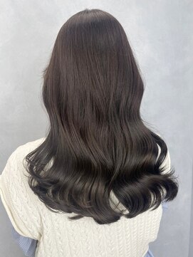 アルバム 池袋(ALBUM) 韓国風レイヤーカット_グレージュカラーボブウルフ_ba423621