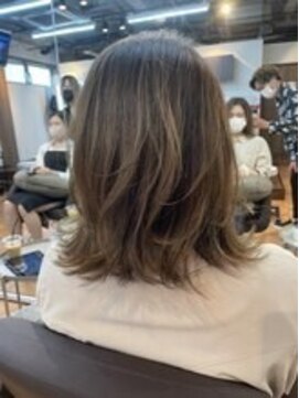 ライズ バイ レボ(RISE by REVO) 大人可愛いイメチェンモードヘアダークアッシュチェリーブラウン