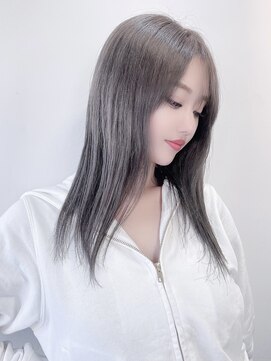 フツーロ 栄(FUTURO) アッシュ系　アッシュカラー　ミネコラ　髪質改善