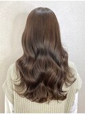 ツヤ感カラー＊イエベ春＊ゴールドベージュ【ZinaCENTRAL】