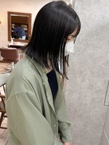 ミニム ヘアー(minim hair)&nbsp;【minim__miku】ぷつっとロブ、、