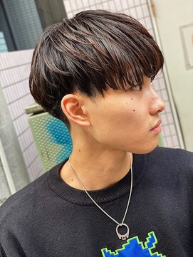 スウェル 船橋店(Swell) ハイライト/マッシュパーマ/束感/波巻き/メンズ