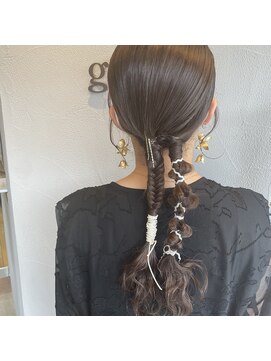 ジレ(giLet) ヘアアレンジ