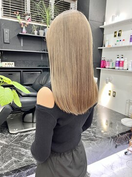 チュダック(ChuDuck) 韓国風《ミルクティー》ハイトーン/ケアブリーチ/ダブルカラー