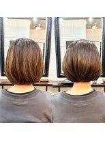 エトネ ヘアーサロン 仙台駅前(eTONe hair salon) 大人女性30代40代スタイル☆ボブ