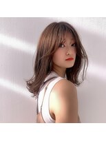 インパークス 駒込店(INPARKS)&nbsp;【韓国ヘア】顔まわりレイヤー×セミミディアム［駒込/駒込駅］